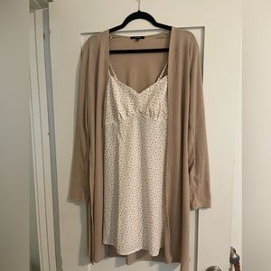 Cute dress and cardigan